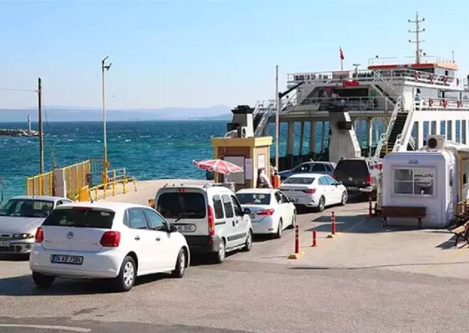 Çanakkale Boğaz hattında bazı seferler iptal edildi